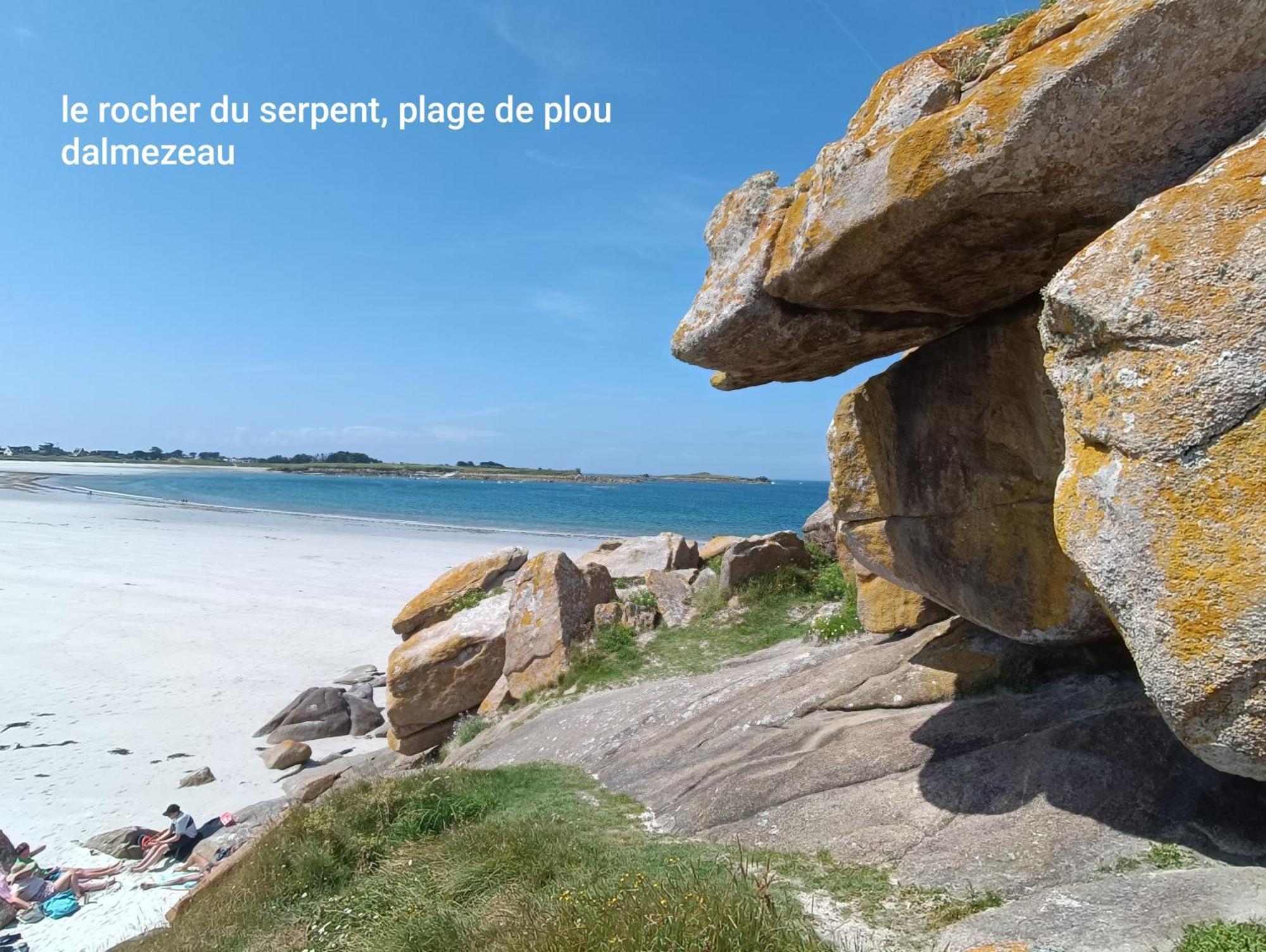 הוילה Ploudalmézeau Le Petit Moulin De Kerloroc מראה חיצוני תמונה